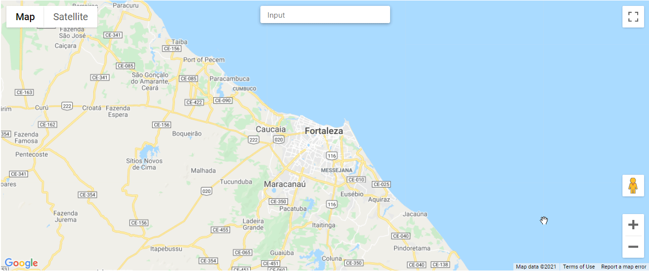 javascript reactgooglemaps/api's is giving me "This
