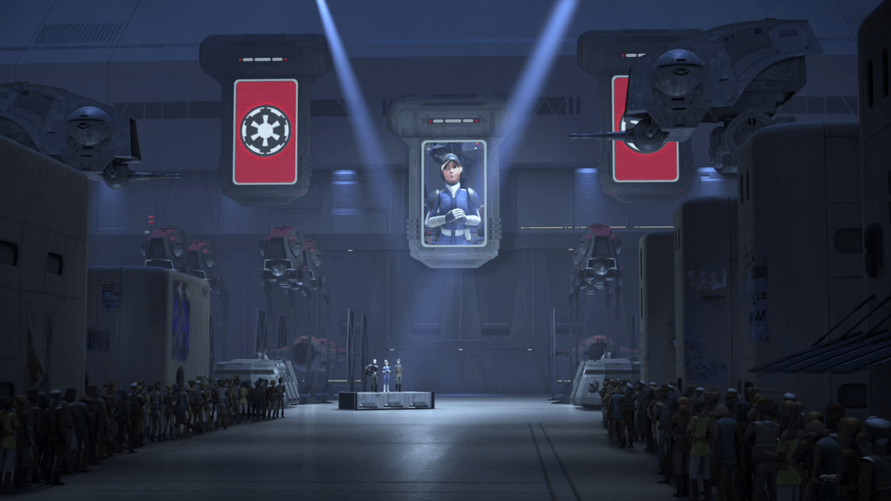 star wars Is there any background to this depiction of the Imperial