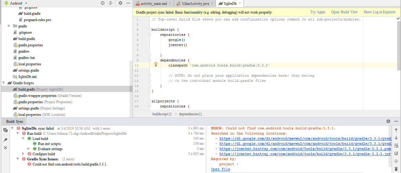 Gradle rest call