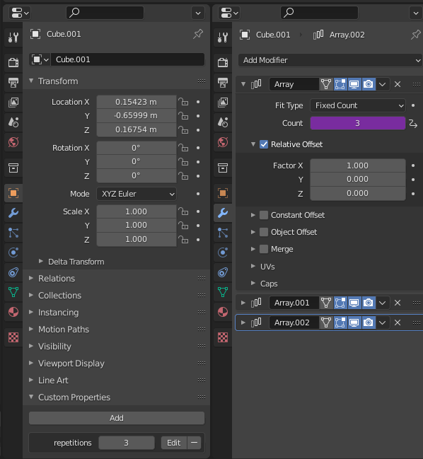 drivers Can I create a custom property for the modifier stack