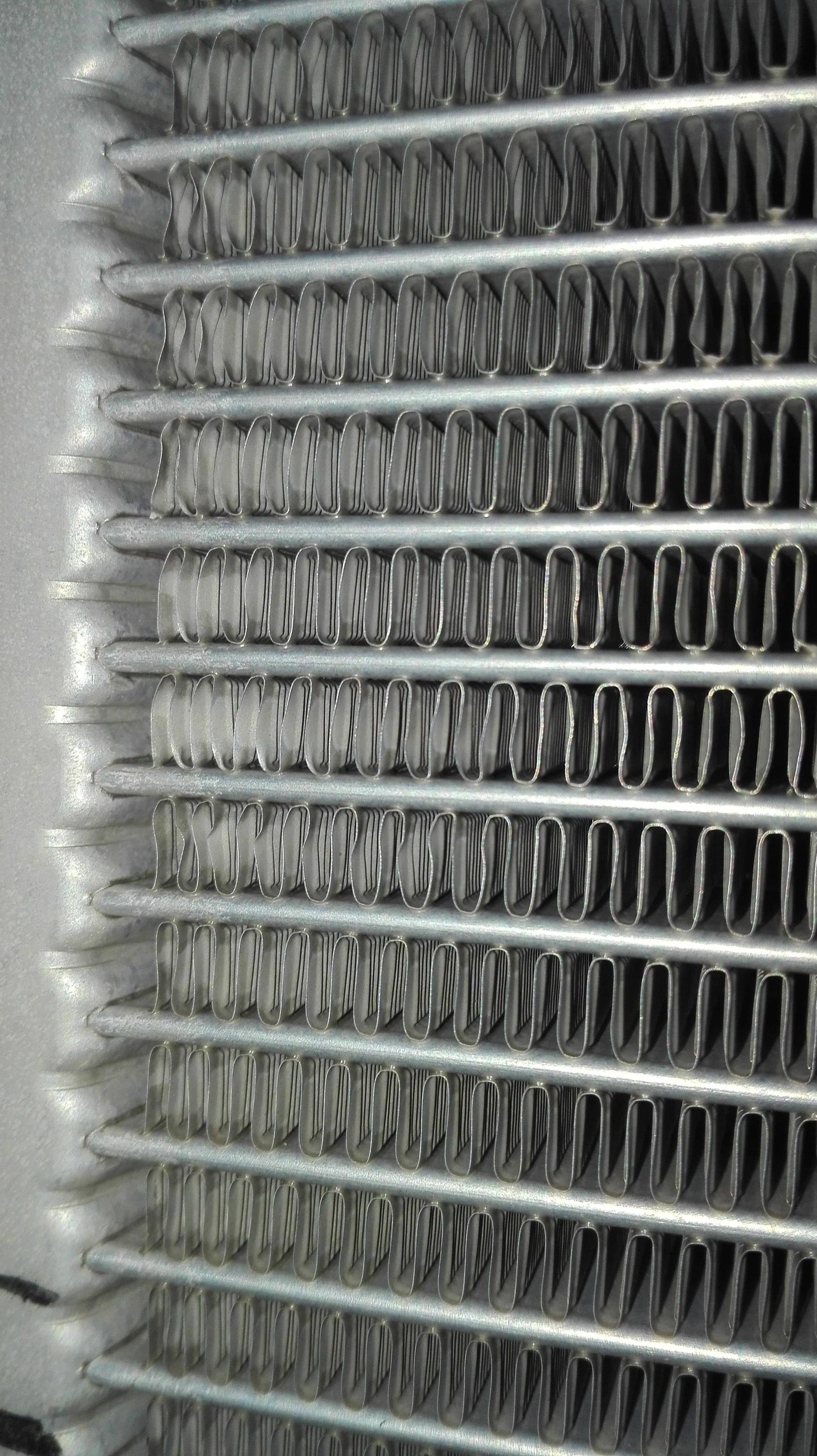 ac New Evaporator has bent fins Motor Vehicle Maintenance & Repair Stack Exchange