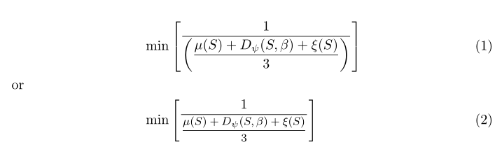 fractions How to put the numerator in same size as denominator while