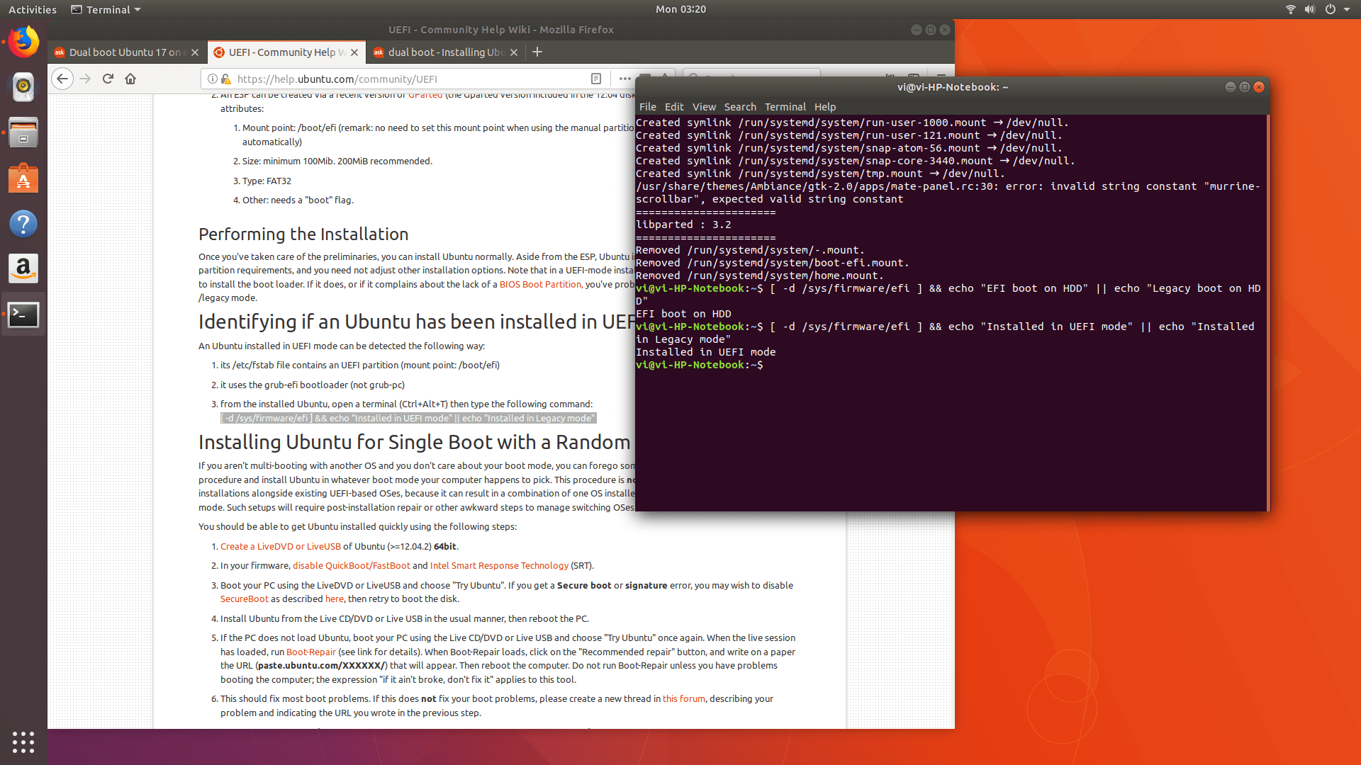 grub2 Dual boot Ubuntu 17 on external hard drive with windows 10