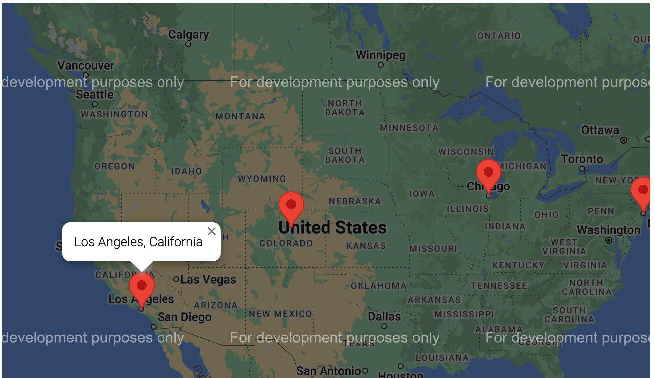 javascript Two tooltips/dailog when clicking on marker reactgoogle