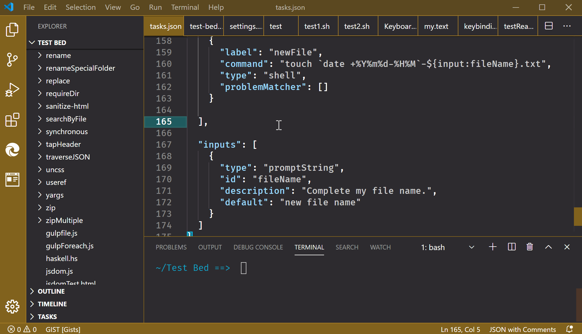 visual studio code in vscode how can I quickly generate a new file