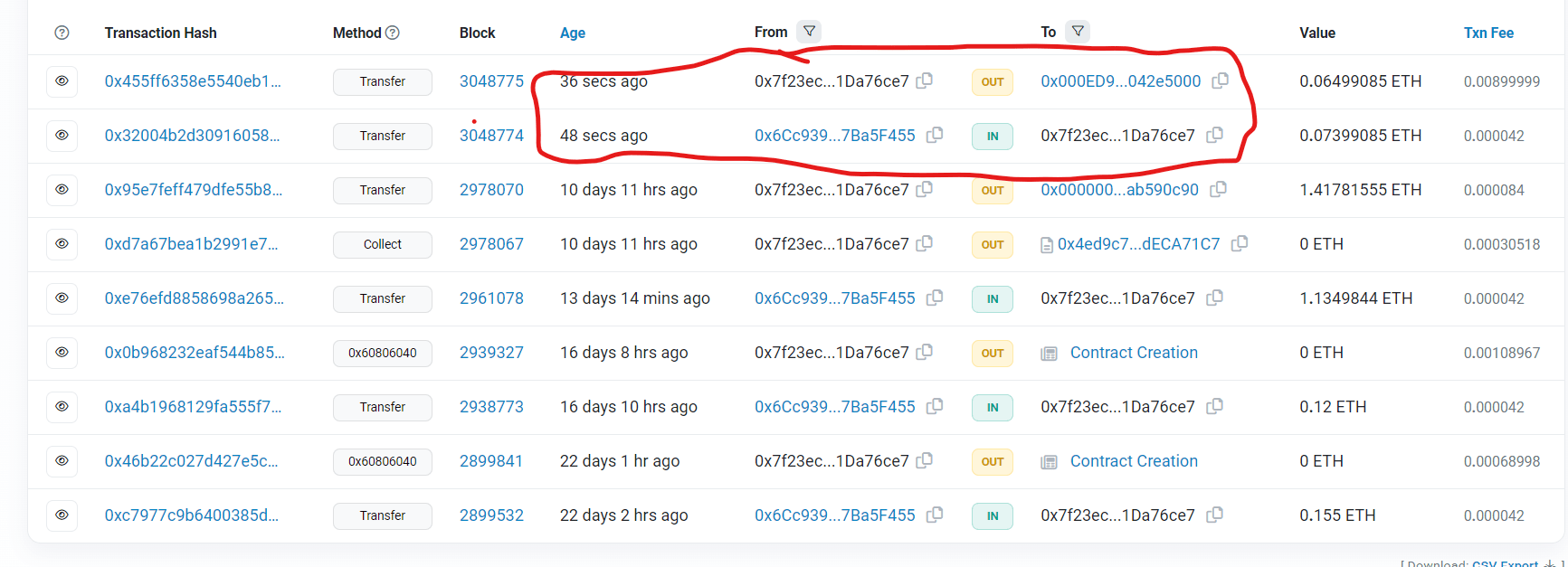 metamask when ever i request for goerli or sepolia i receive