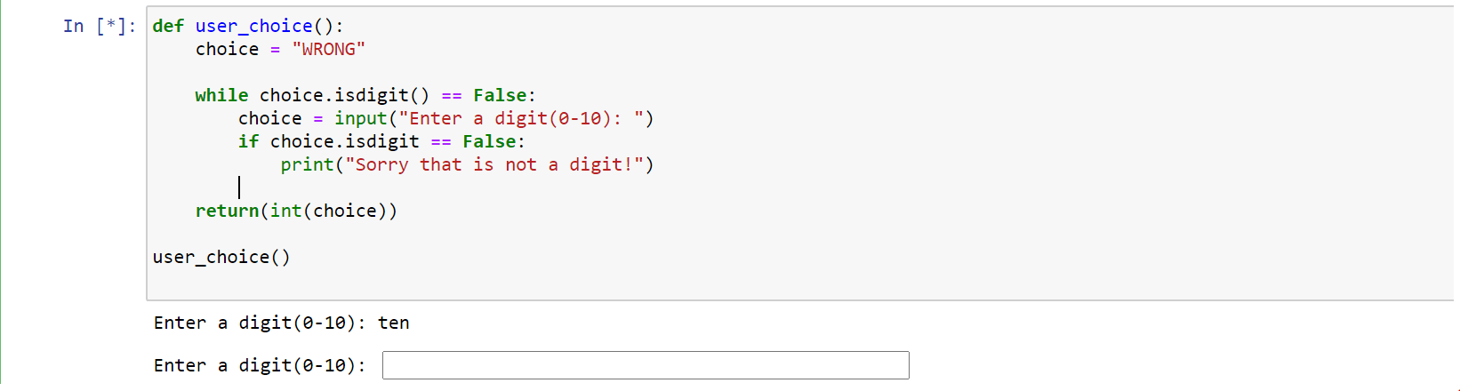 Unable to print a sentence in python 3.7 Stack Overflow