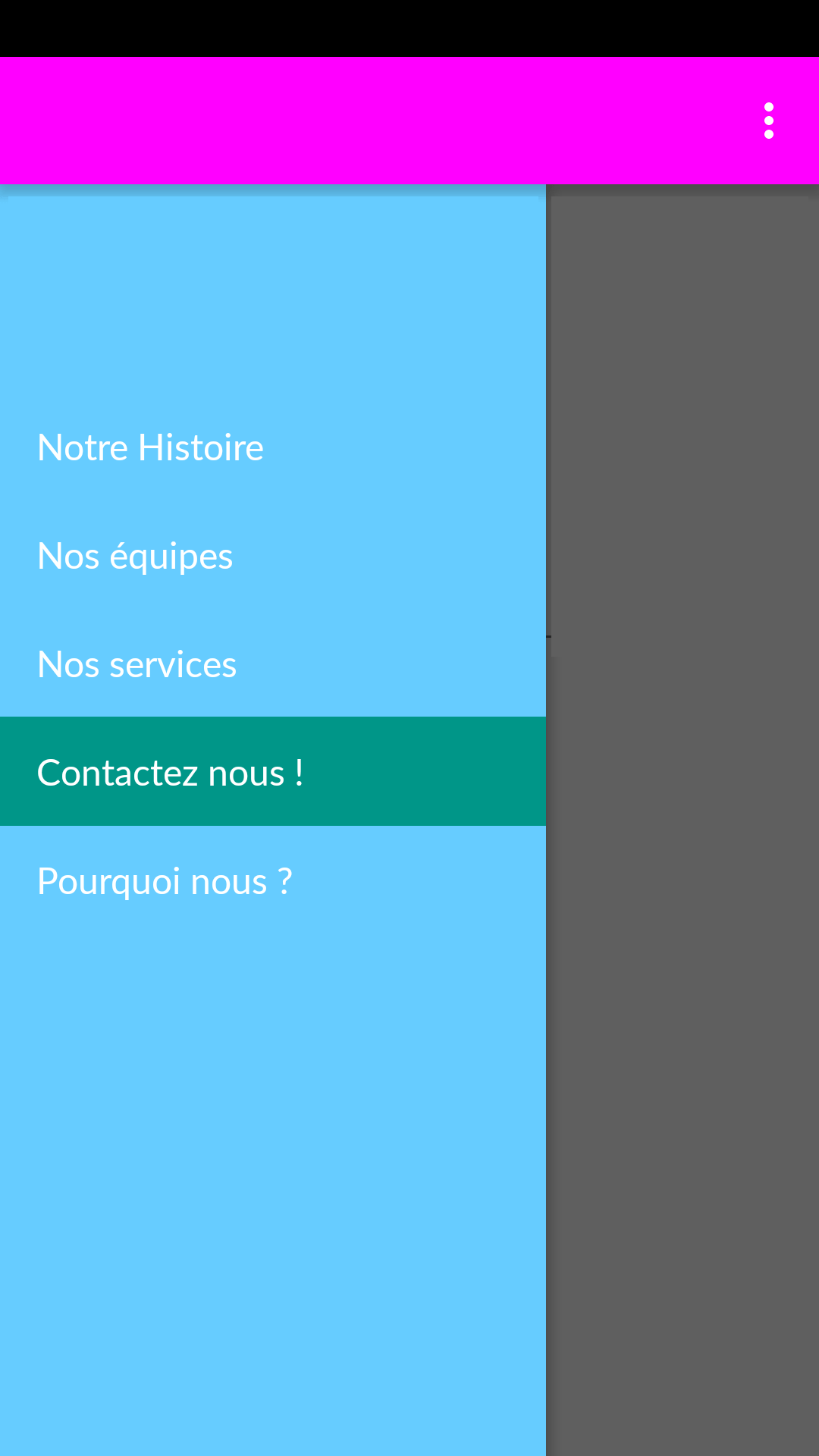 java Android navigation drawer, change text/hover color