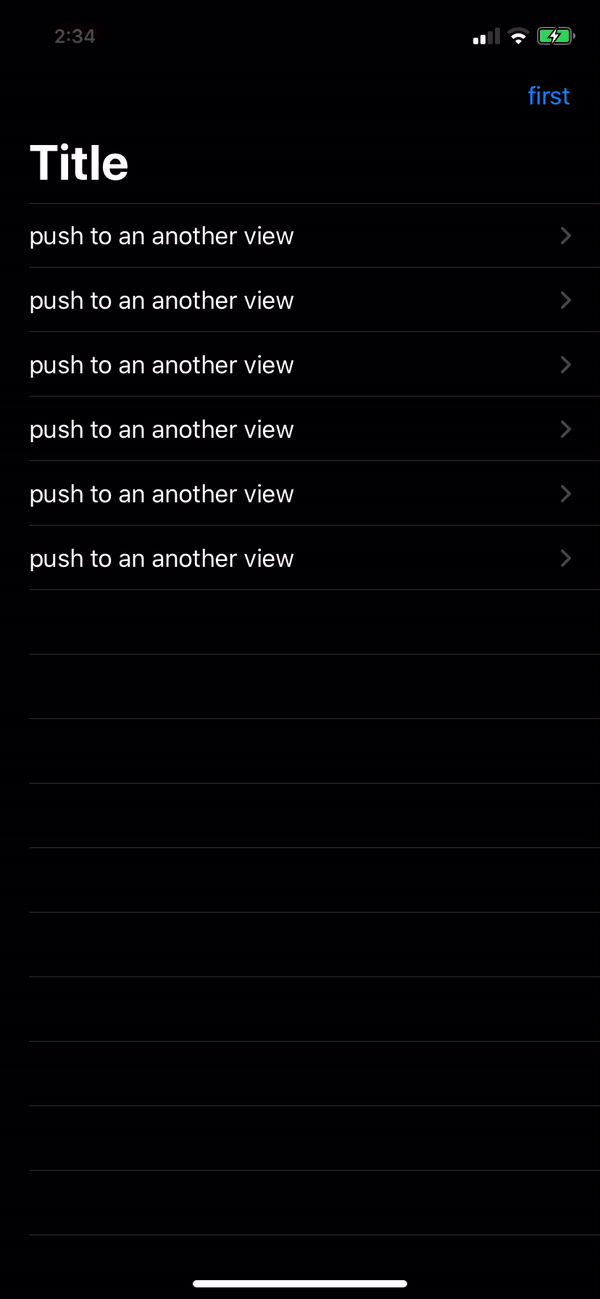 ios SwiftUI navigation bar title and items does not disappear when