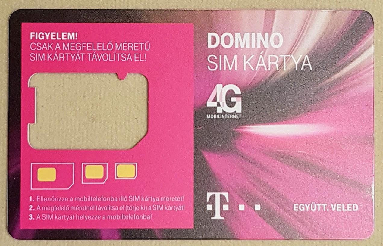 cellphones Telekom Hungary Domino SIM data not working Travel Stack