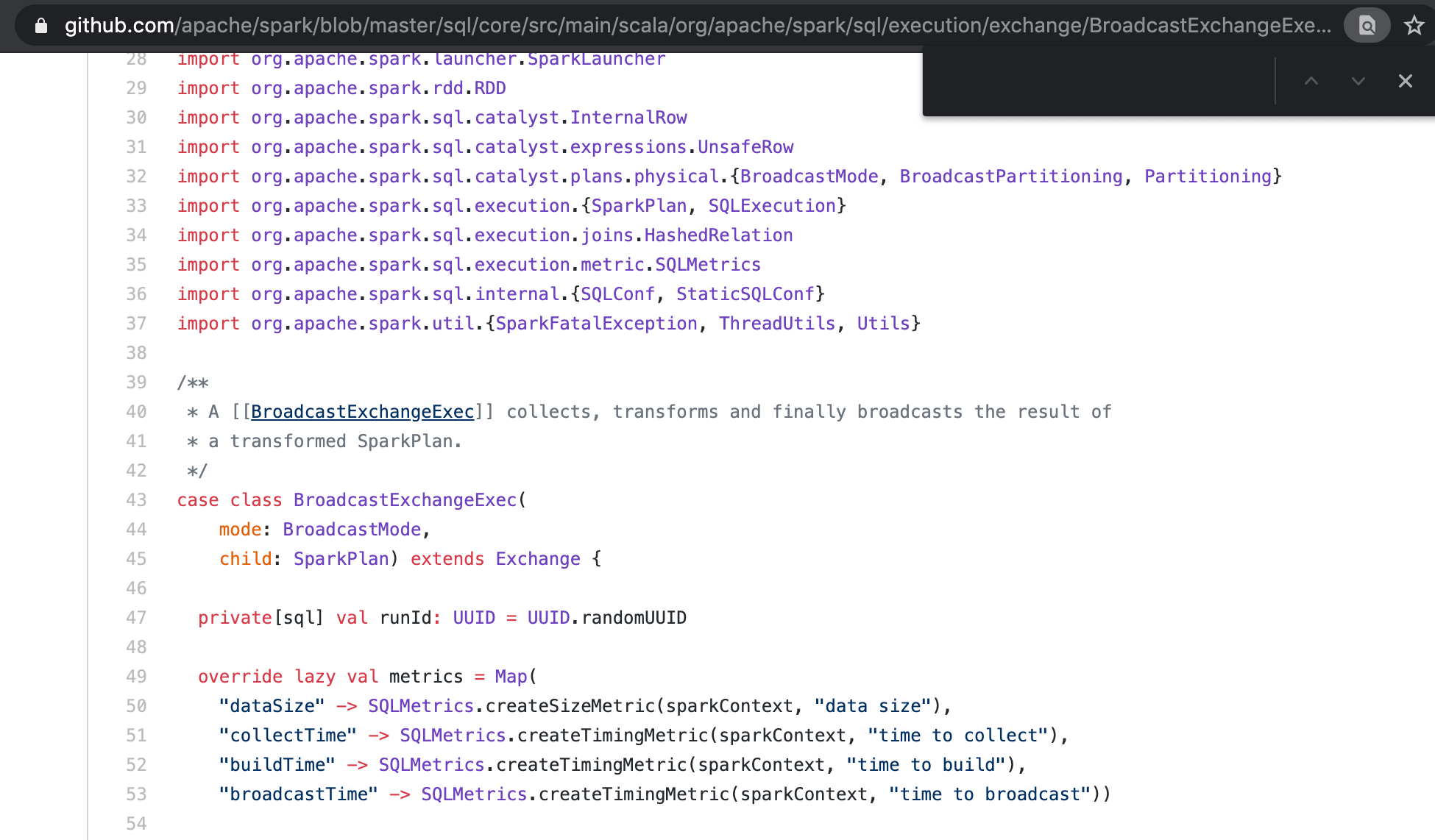 Why is Spark broadcast exchange data size bigger than raw size on join