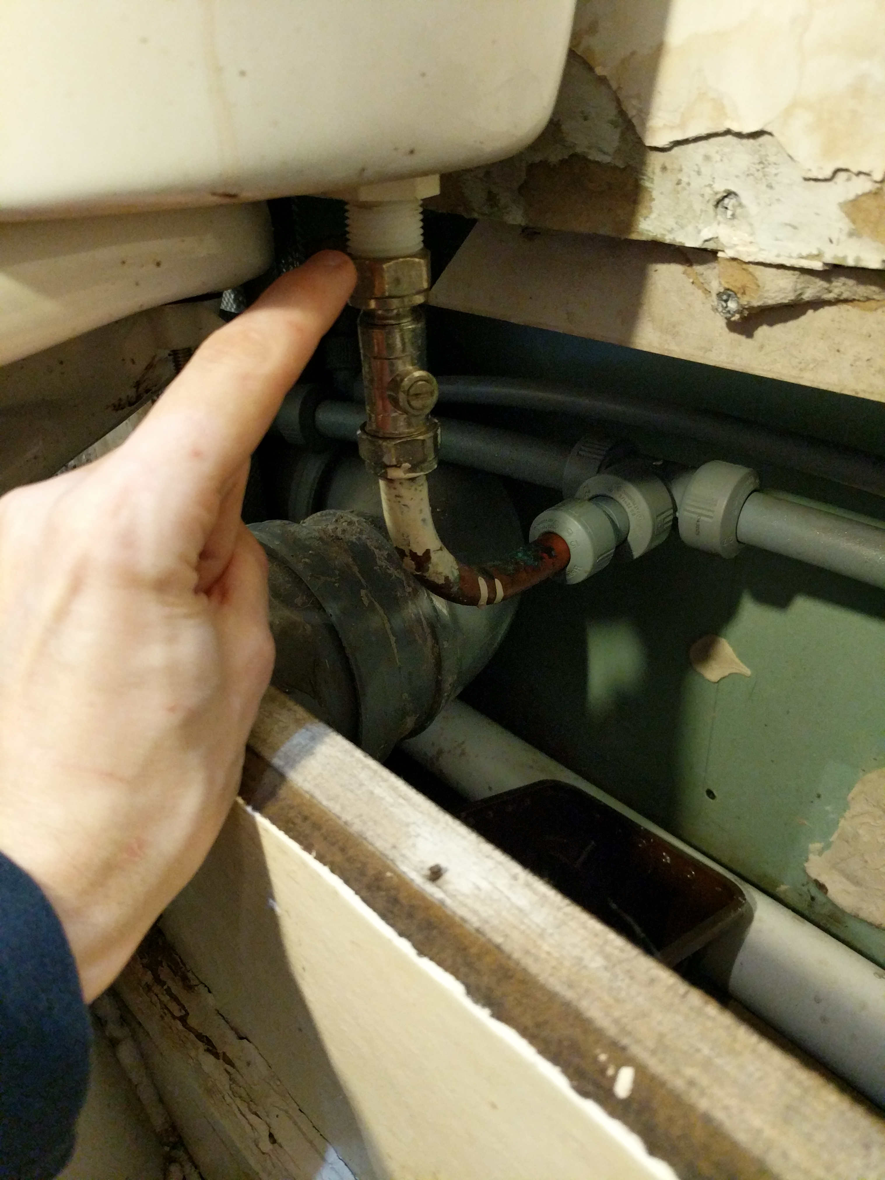 Help with double leak at Toilet Supply in flat please Home Improvement