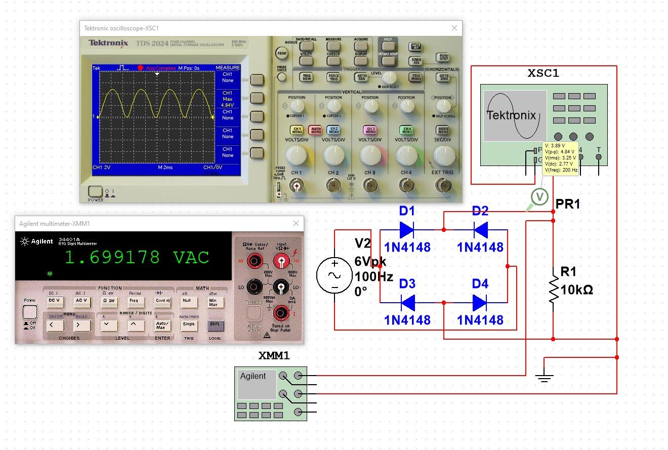 Multisim RMS value Electrical Engineering Stack Exchange
