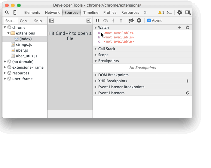 Chrome DevTools Reorder Watch Expressions Stack Overflow