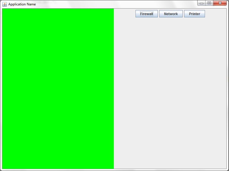 Java Add Multiple JPanels to JFrame iTecNote