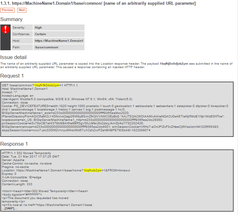 java How to fix HTTP response header injection/HTTP Response