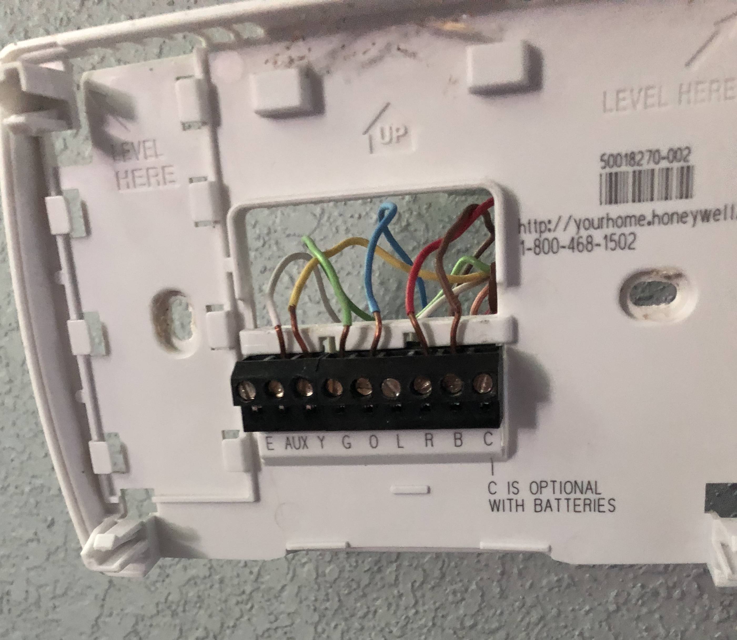 C wire problem for WiFi thermostat Home Improvement
