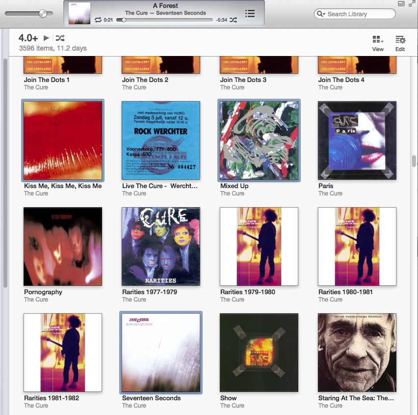 How do I play selected albums in iTunes 11 Ask Different