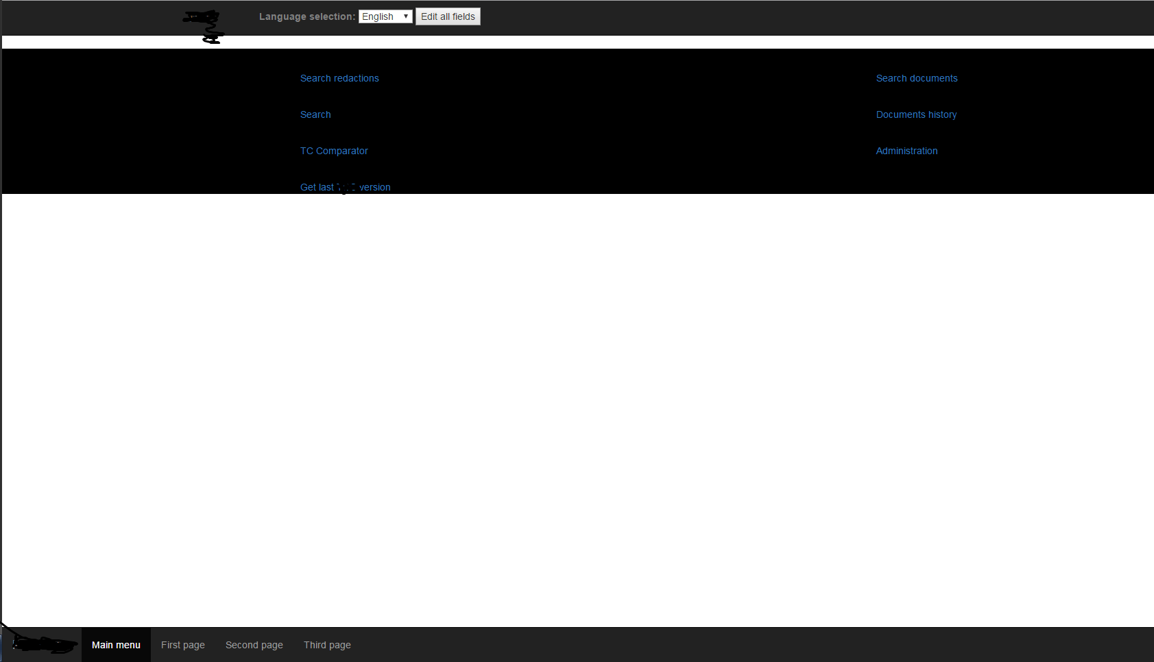 javascript Bootstrap Center a containerfluid vertically Stack