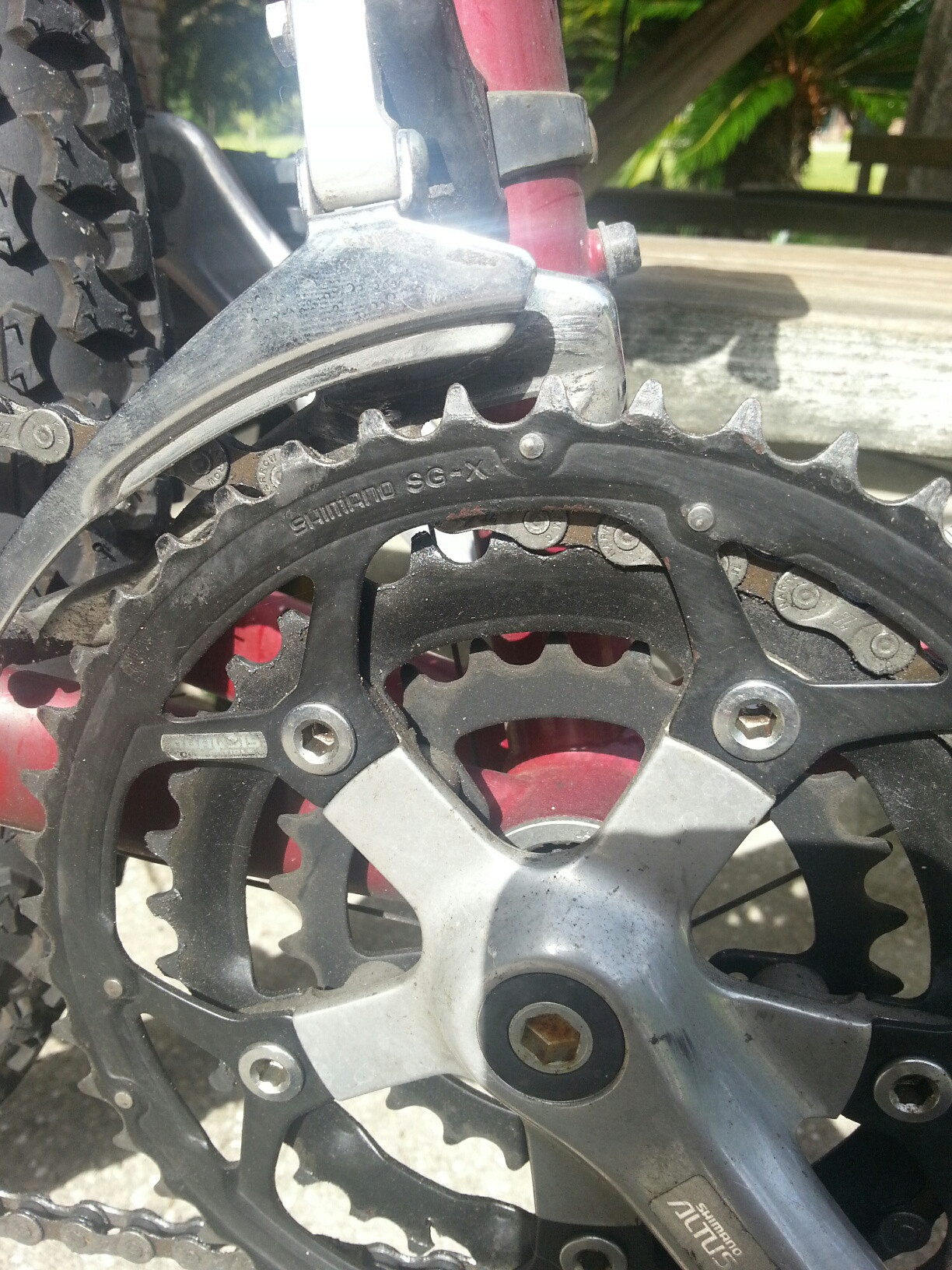 mountain bike 20 yr old specialized rockhopper needs new crank gears