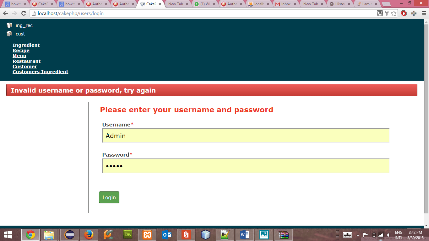 php I am unable to login Stack Overflow