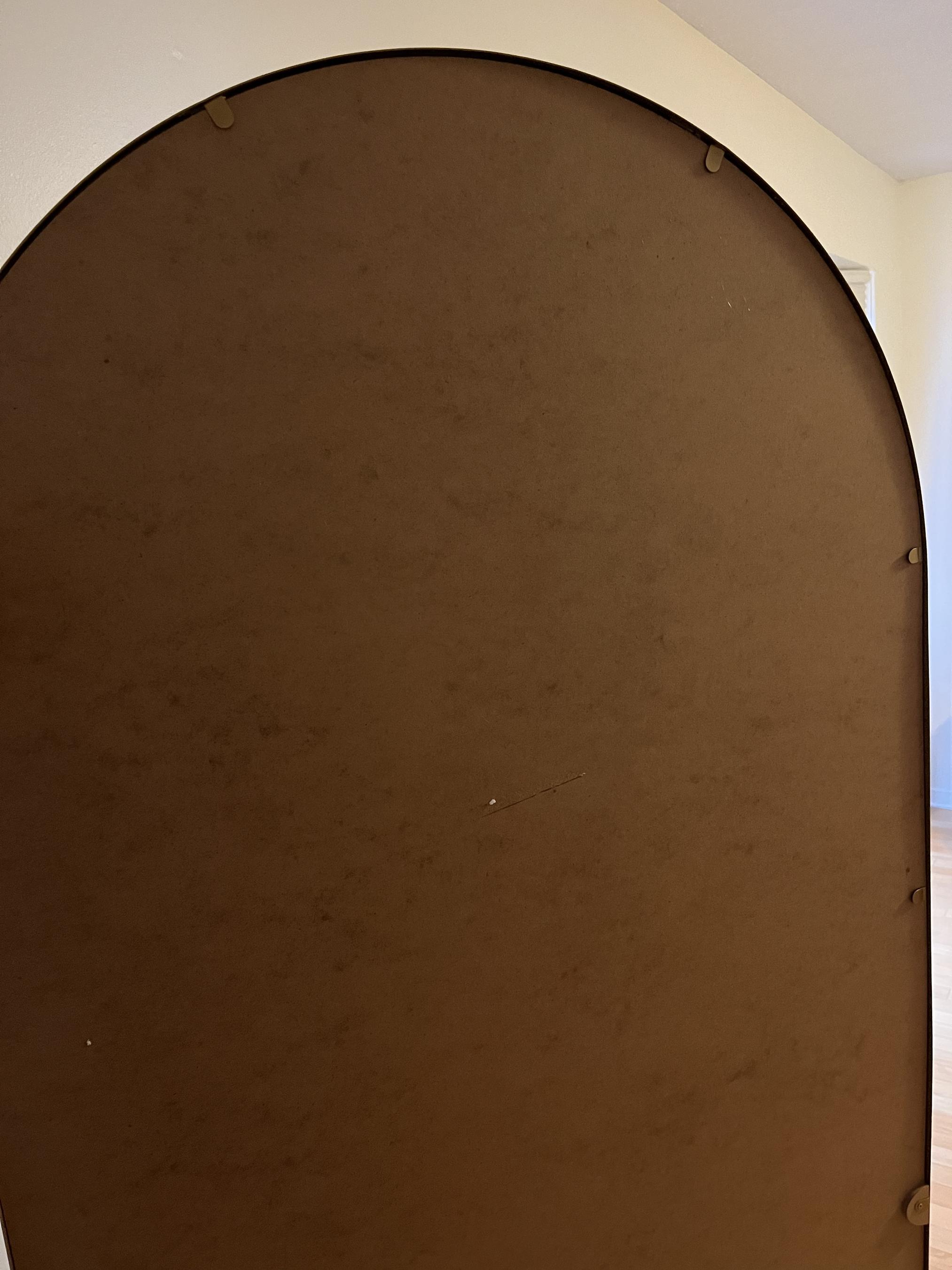 mounting - Hang a heavy mirror without hooks - Home Improvement Stack