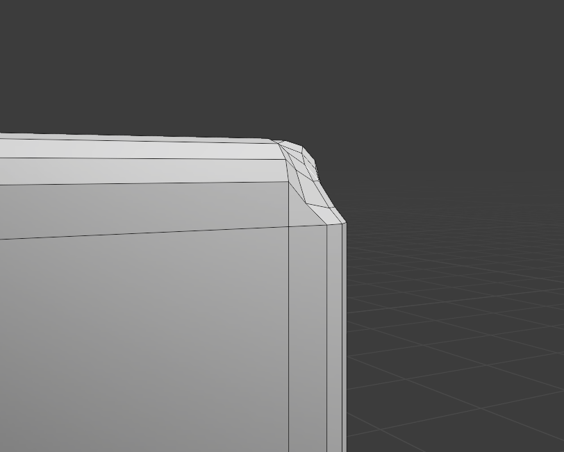 modeling When applying a bevel on 3 faces, converging at 1 point, the