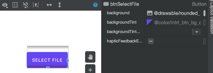 android Kotlin remove button's background tint Stack Overflow