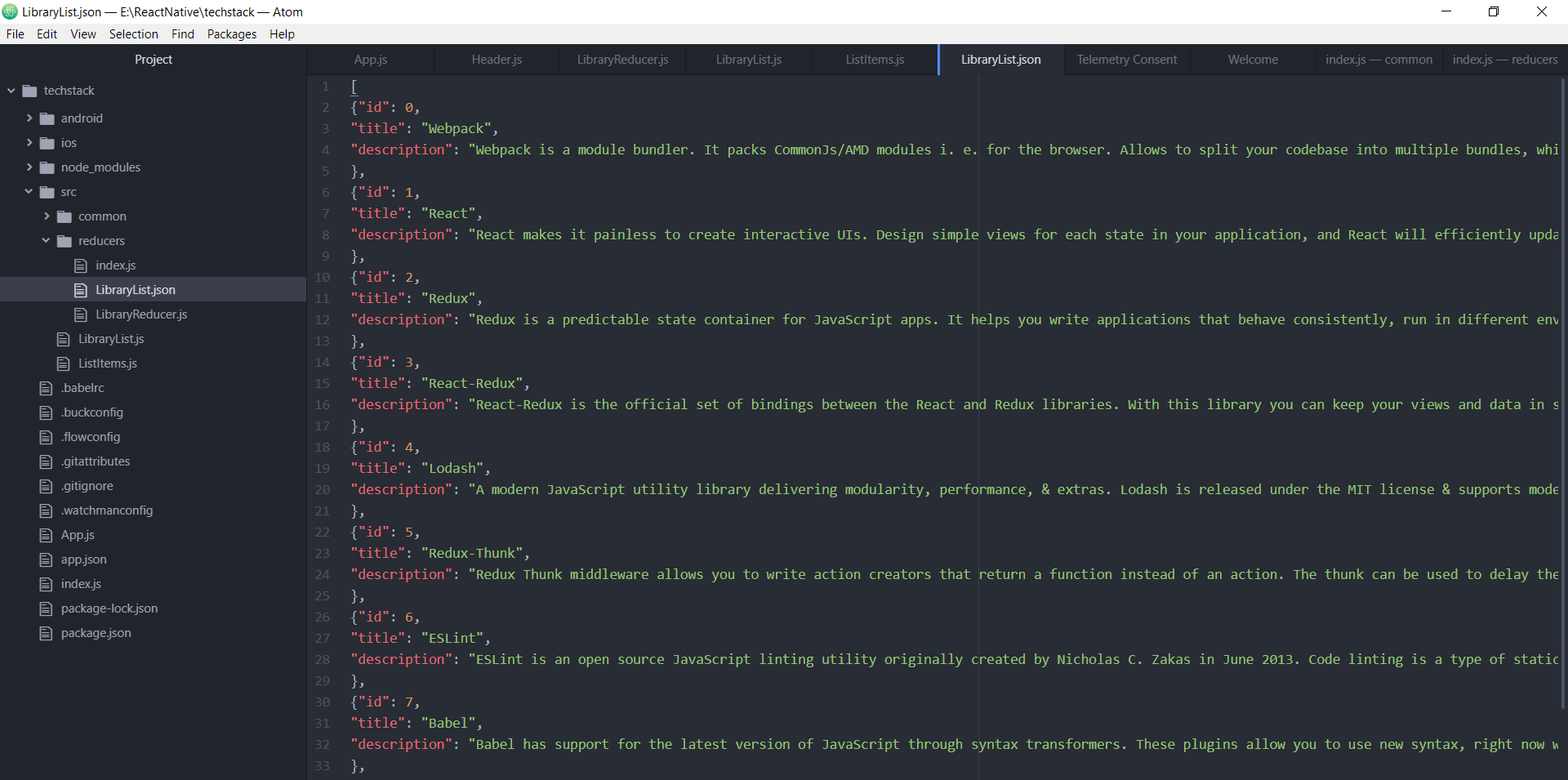 TypeError Undefined is not an object error in React