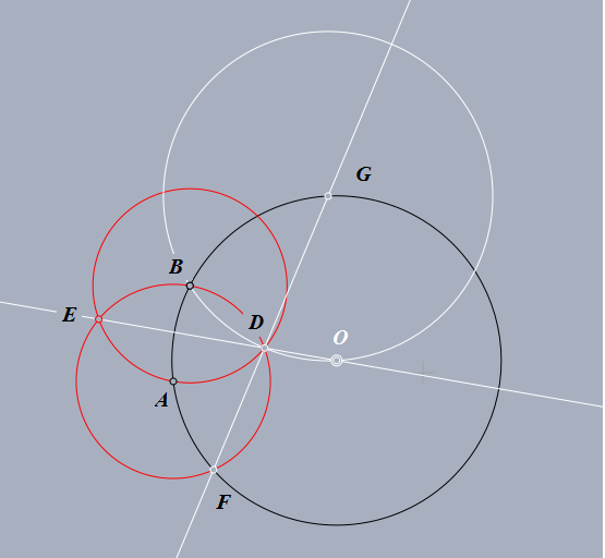 finding the center of a circle (elementary geometry) Mathematics Stack Exchange