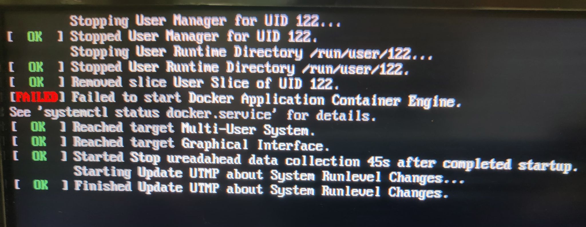 boot Ubuntu Black Sreen problem after upgrading from 18.04 to latest