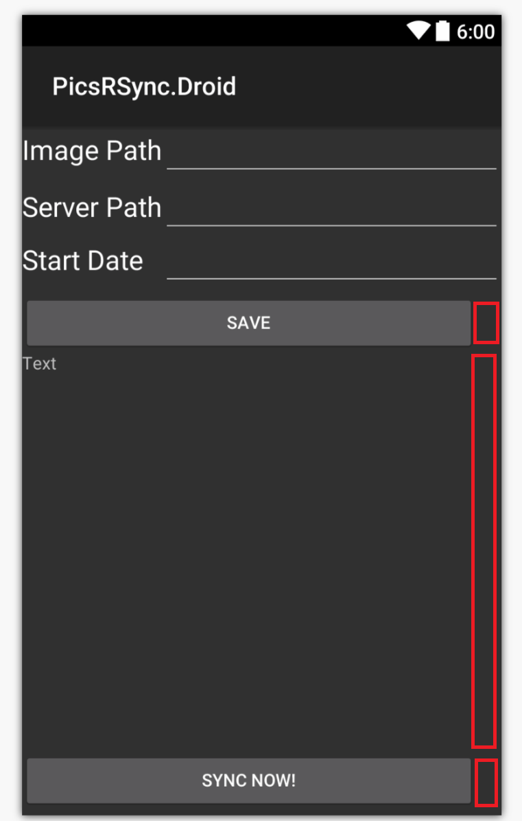 xamarin.android Xamarin Android Layout issue Stack