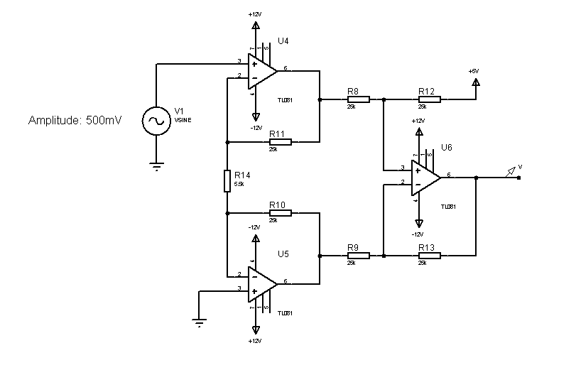 Amplify voltage controlled current source in a