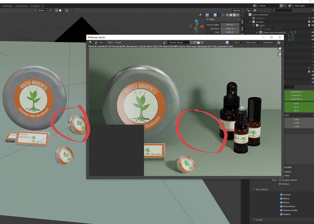 rendering Duplicate objects not showing up in render Blender Stack