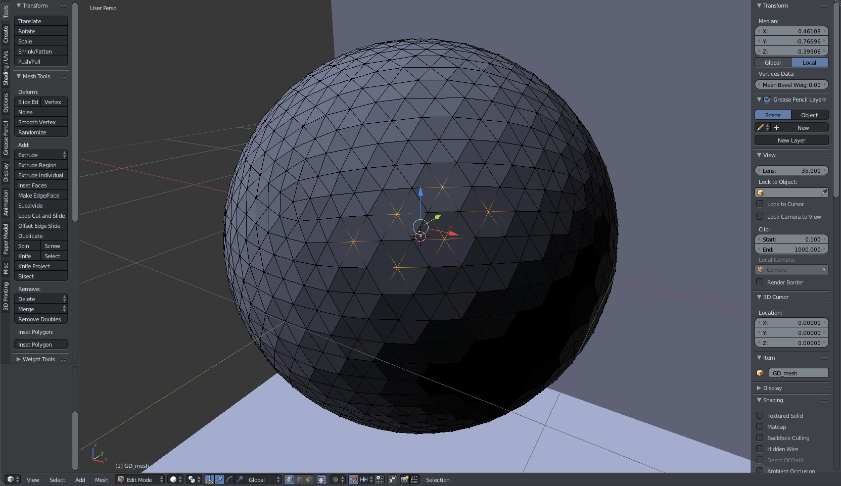 modeling How do I select all coplanar vertices? Blender Stack Exchange