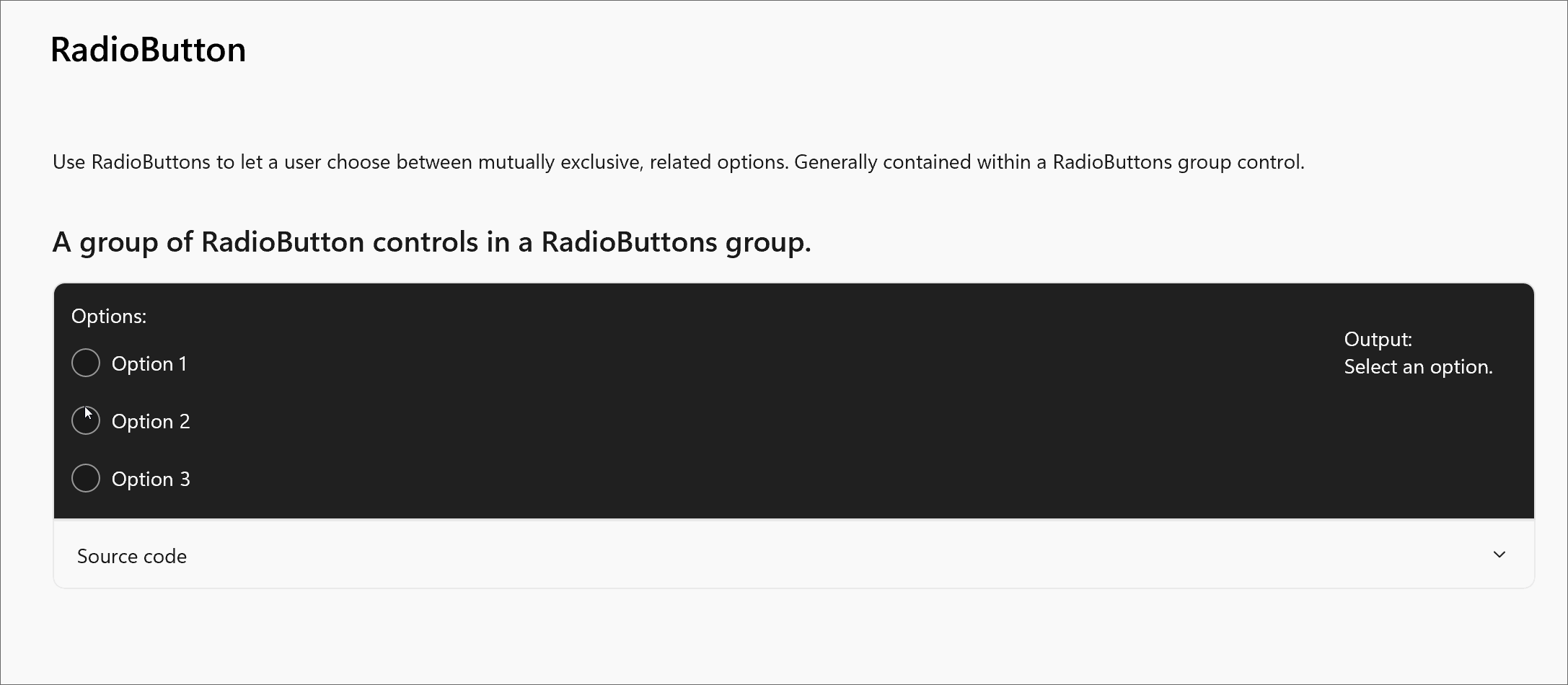 xaml RadioButton Pointed over background color not working in dark