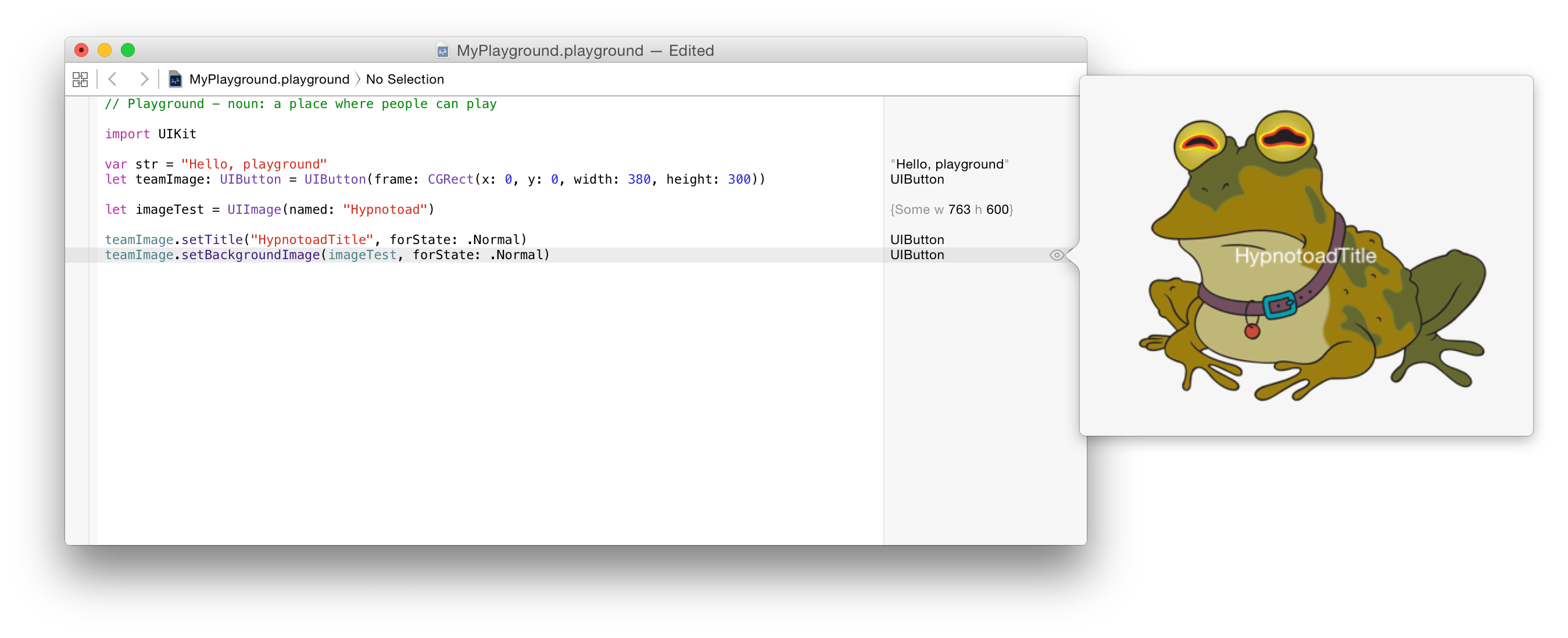 Swift UIButton background image not being set by UIImagePicker Stack