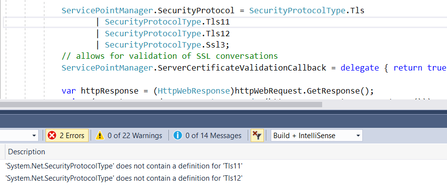 c Visual Studio Cannot Publish Web App Stack Overflow