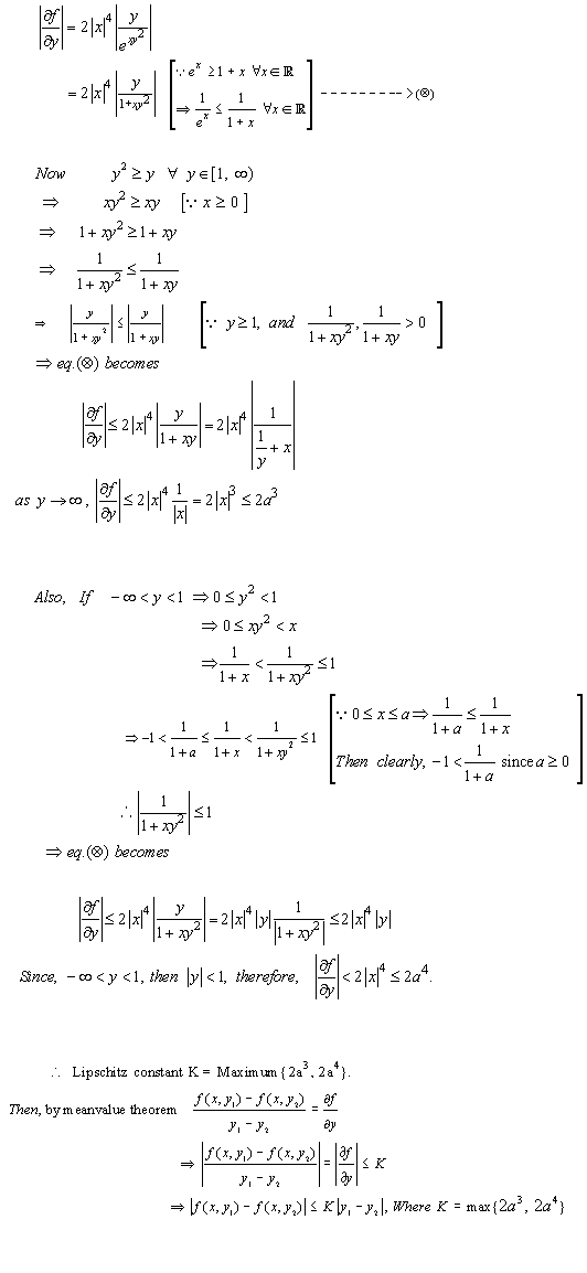 real analysis Find yLipschitz constant Mathematics Stack Exchange
