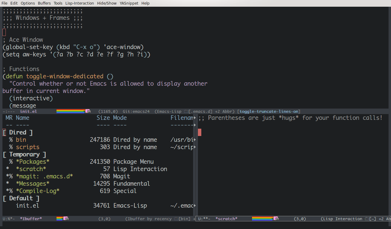 Defining the window pointed by "otherwindow" Emacs Stack Exchange