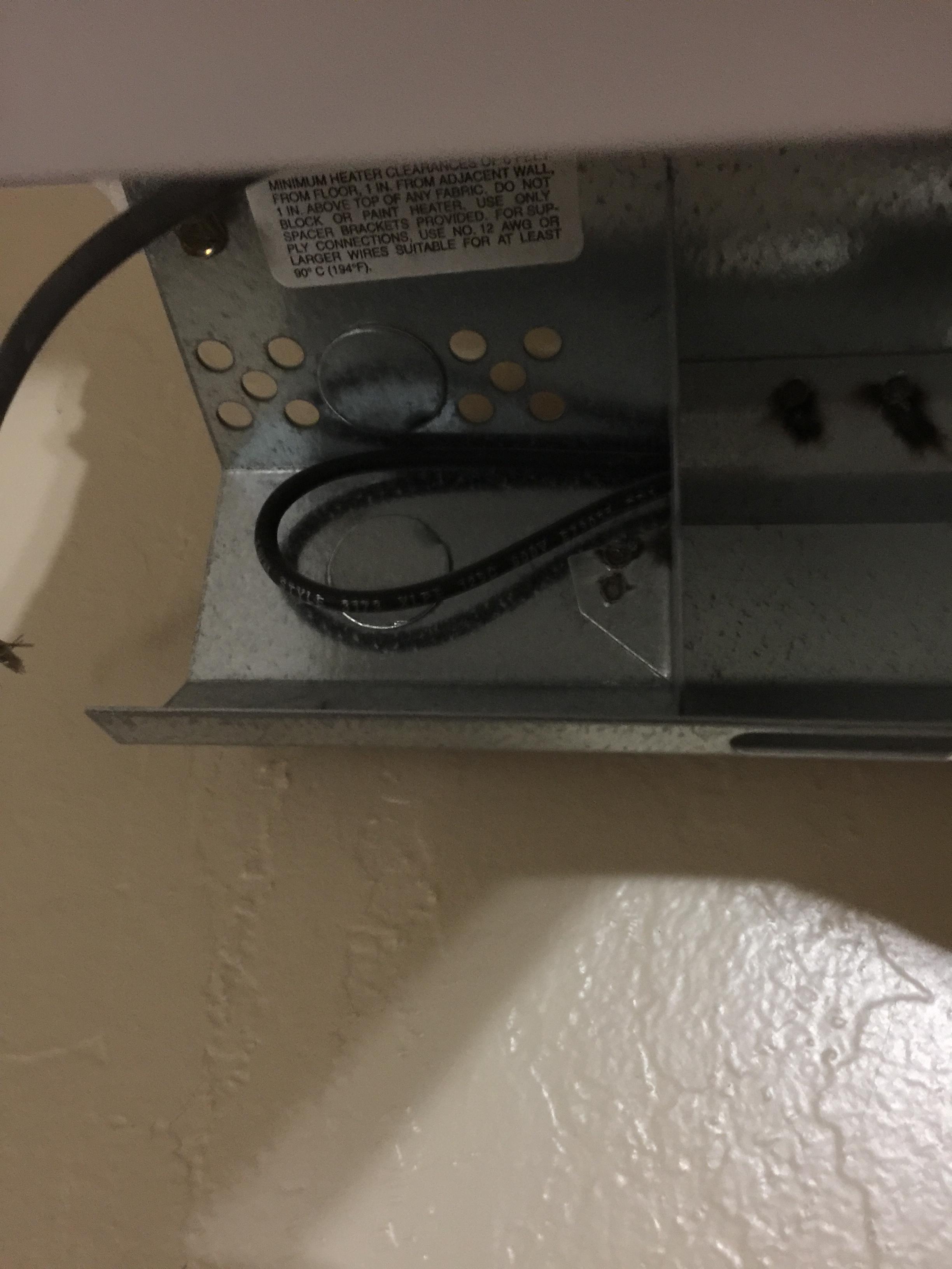 electrical 240v Cove Heater Wiring Home Improvement Stack Exchange