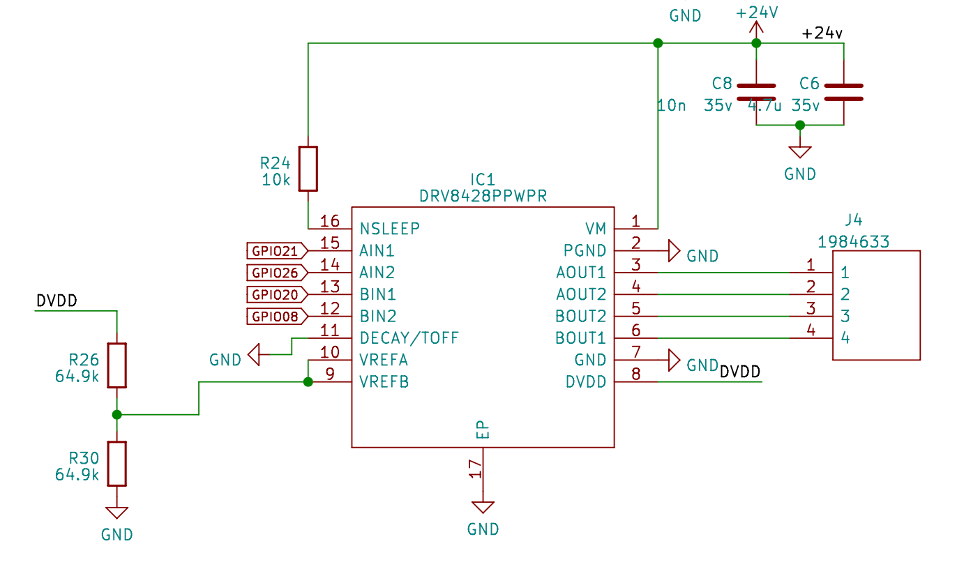 raspberry pi - Bipolar stepper motor doesn't spin but vibrates