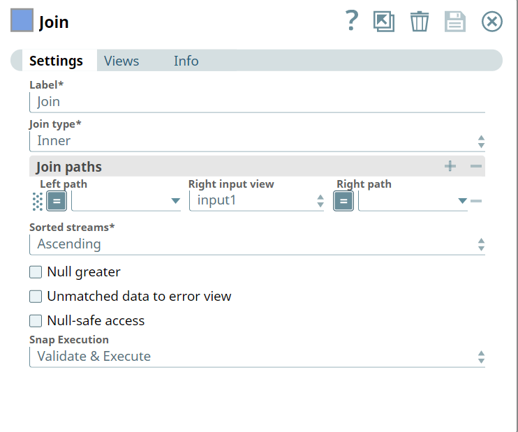 Snaplogic How to join two tables with a condition other than equals