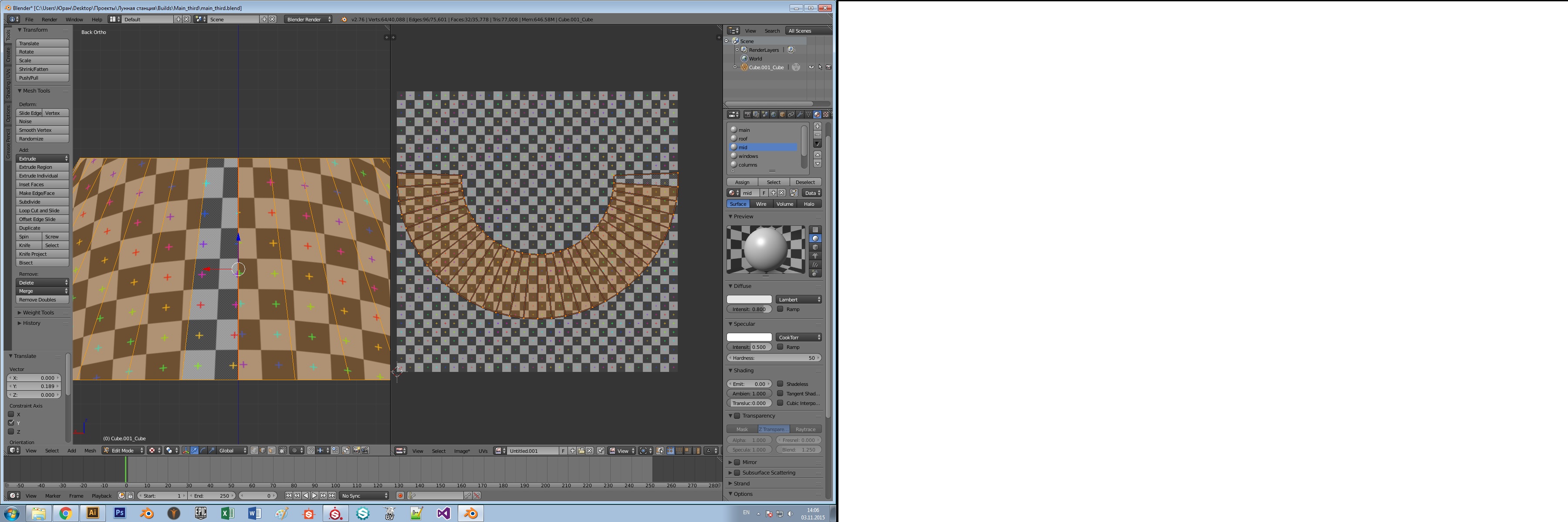 texturing Texture mapping problem on a cone Blender Stack Exchange