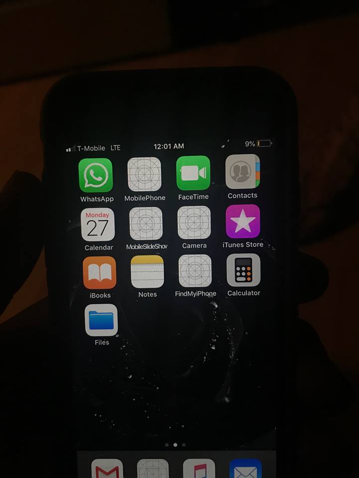 error iPhone 6 App icons disappeared, lost a lot of features Ask