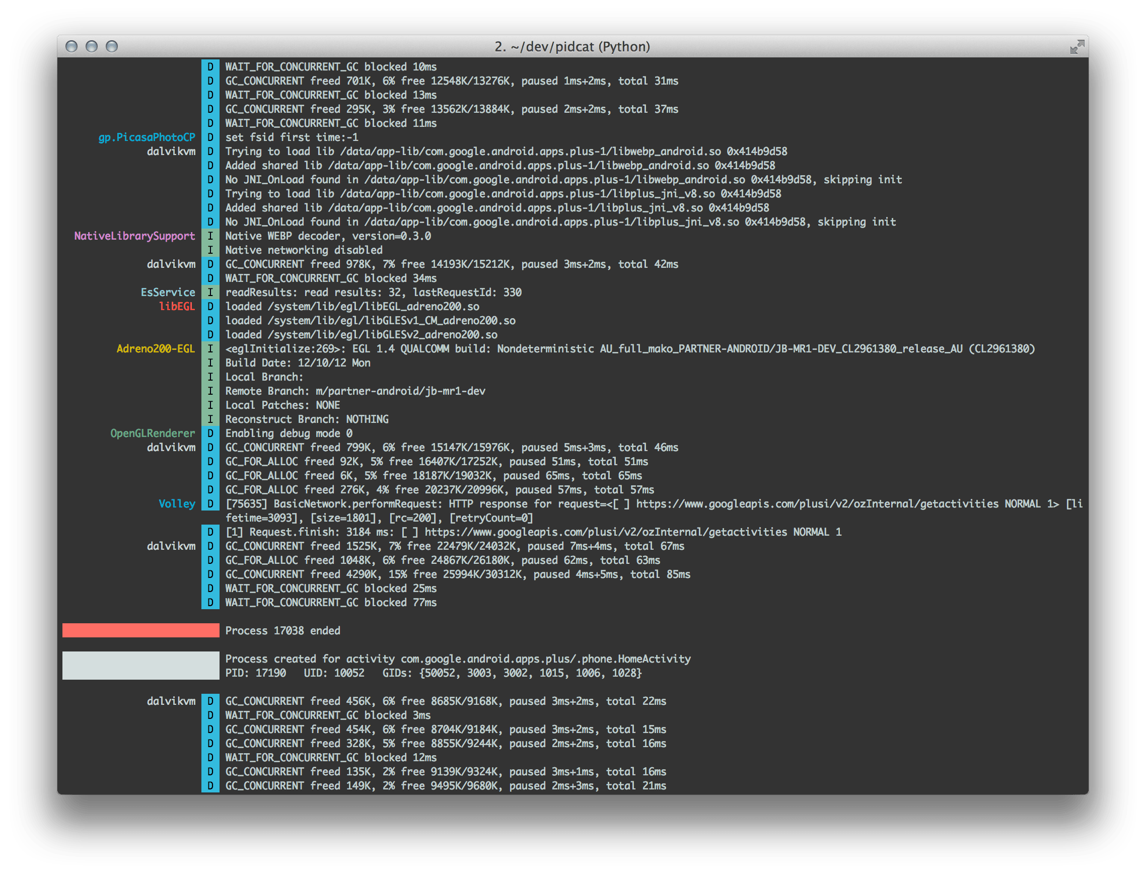 Colored logcat in android studio by colorpid Stack Overflow