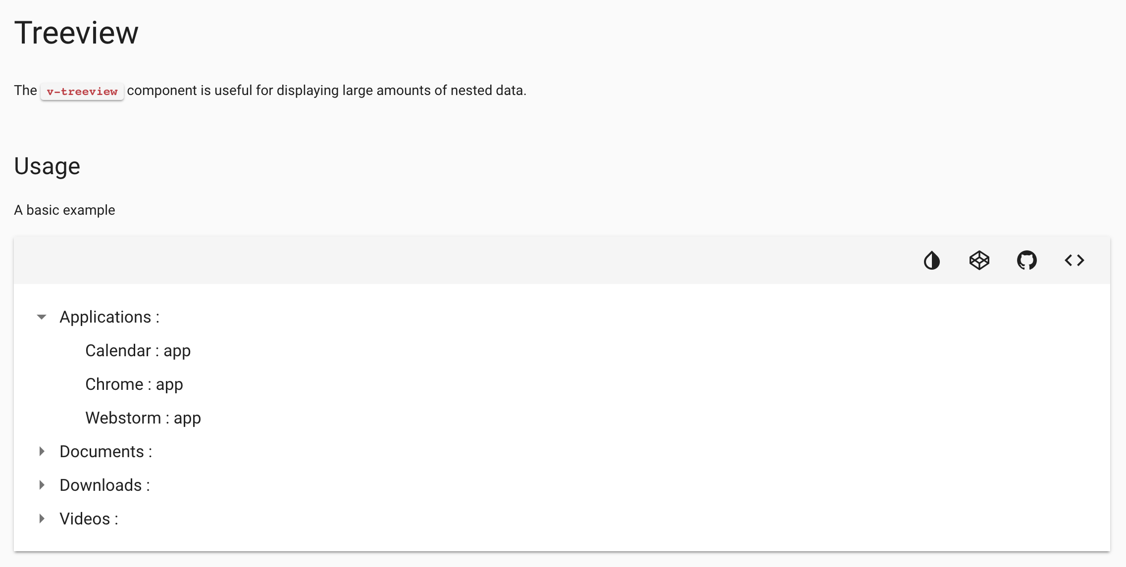 vue.js How to bind an event to a treeview node in Vuetify? Stack