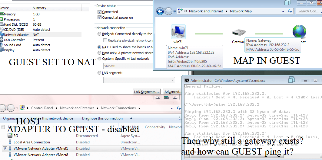 networking What do virtual network adapter (for guest