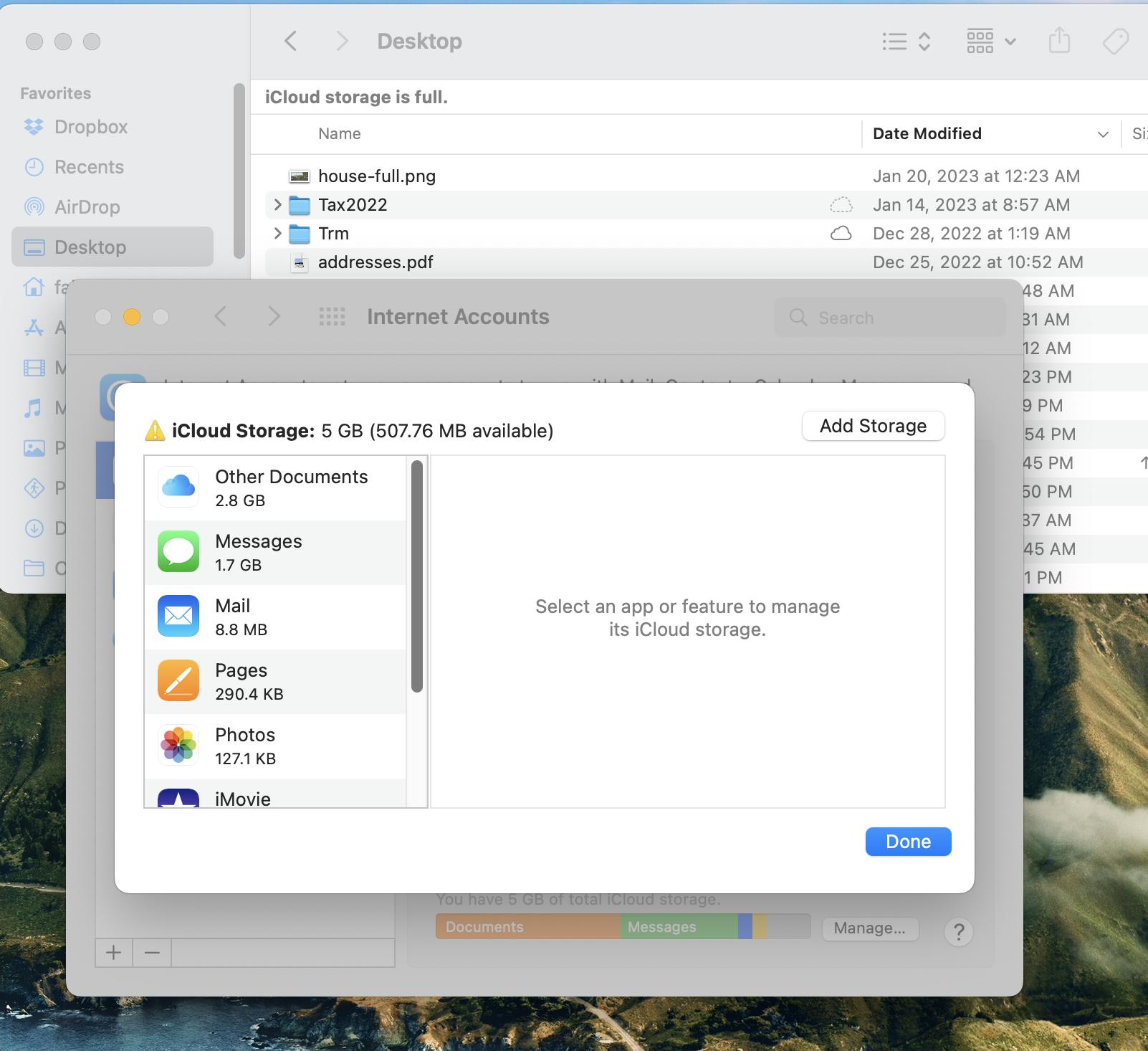 How can I get iCloud to recognize that I've freed up space Ask Different