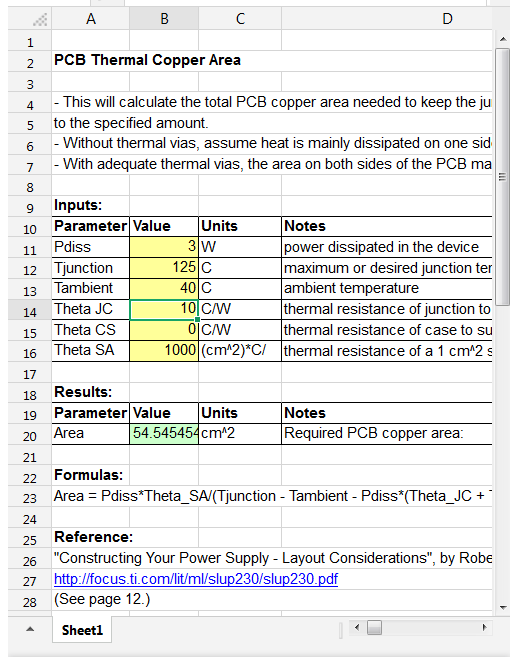 Pcb Thermal Relief Calculator PCB Design